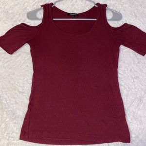 Maroon shirt